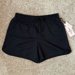 Juicy Couture Classic Black Athletic Shorts